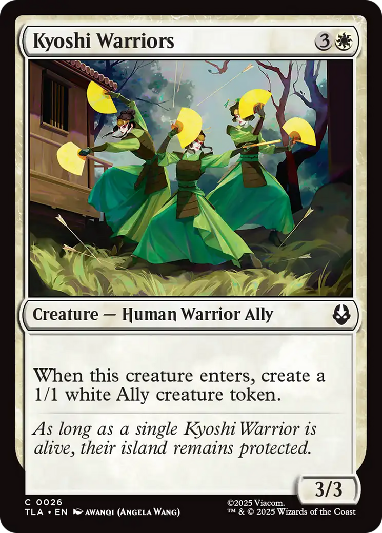 Kyoshi Warriors - Foil tla