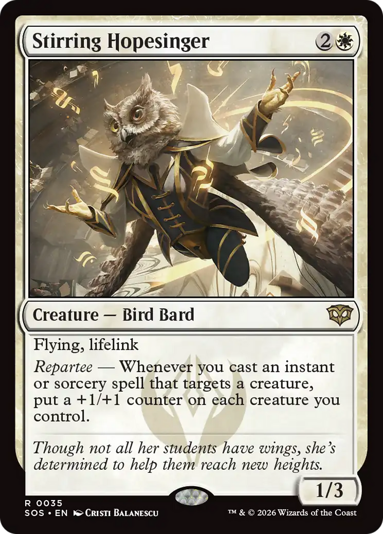 Stirring Hopesinger (SOS) - Foil
