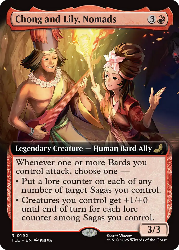Chong and Lily, Nomads (192) (Extended Art) - Foil tle
