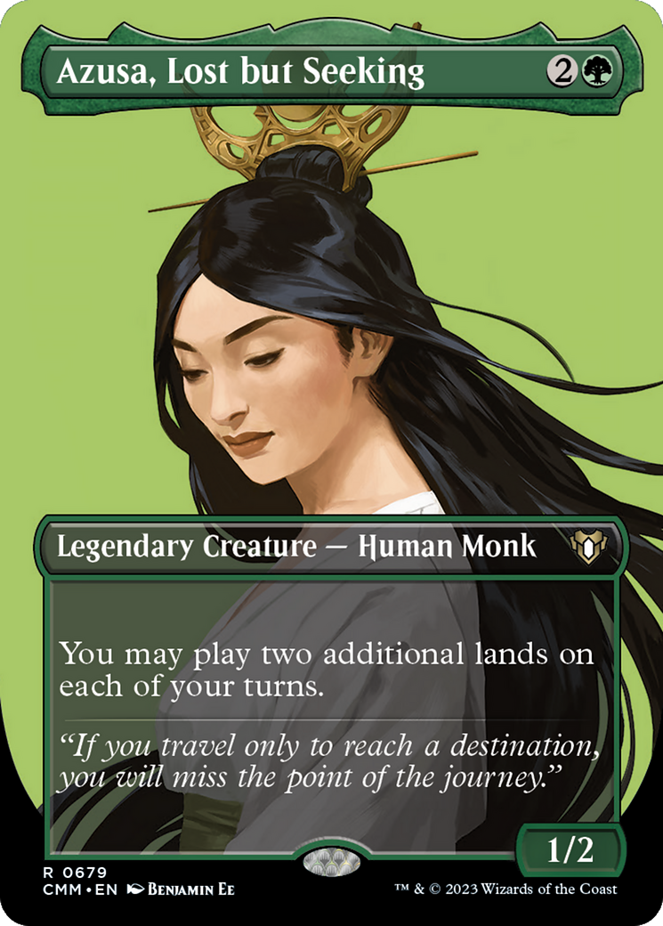 Azusa, Lost but Seeking (0679) (Borderless) - Foil