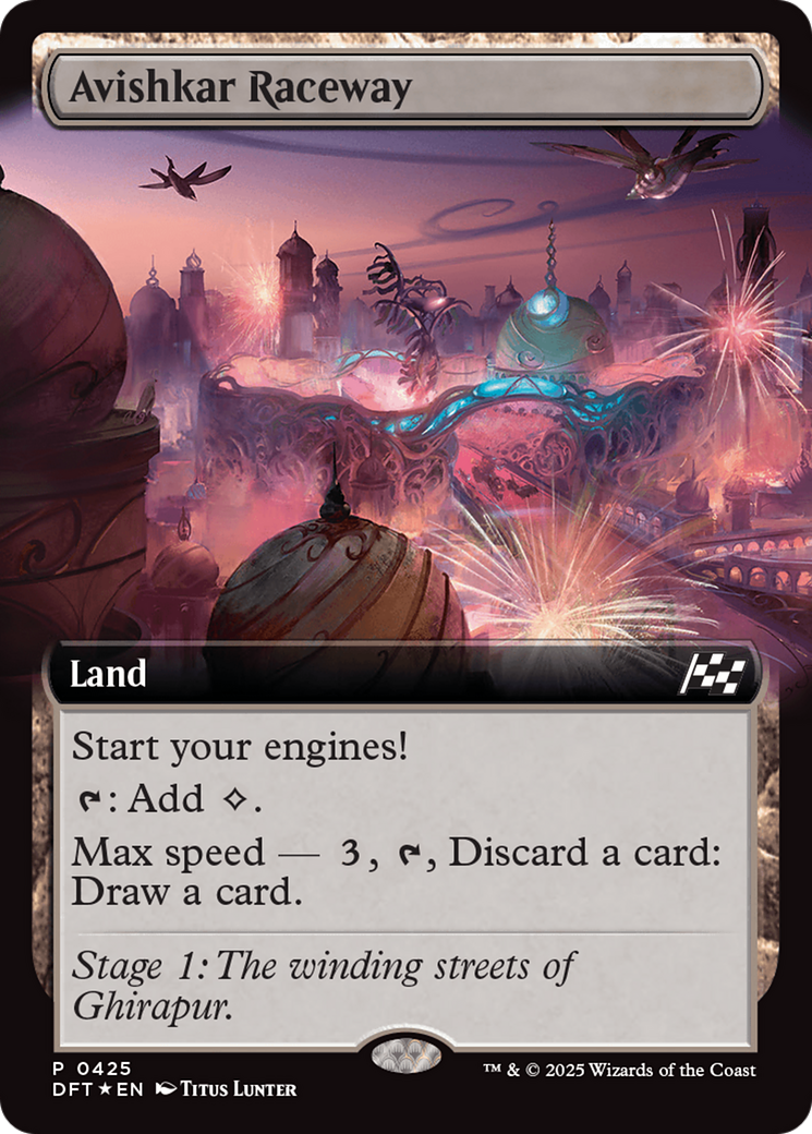 Avishkar Raceway (0425) (Bundle) (Extended Art) - Foil