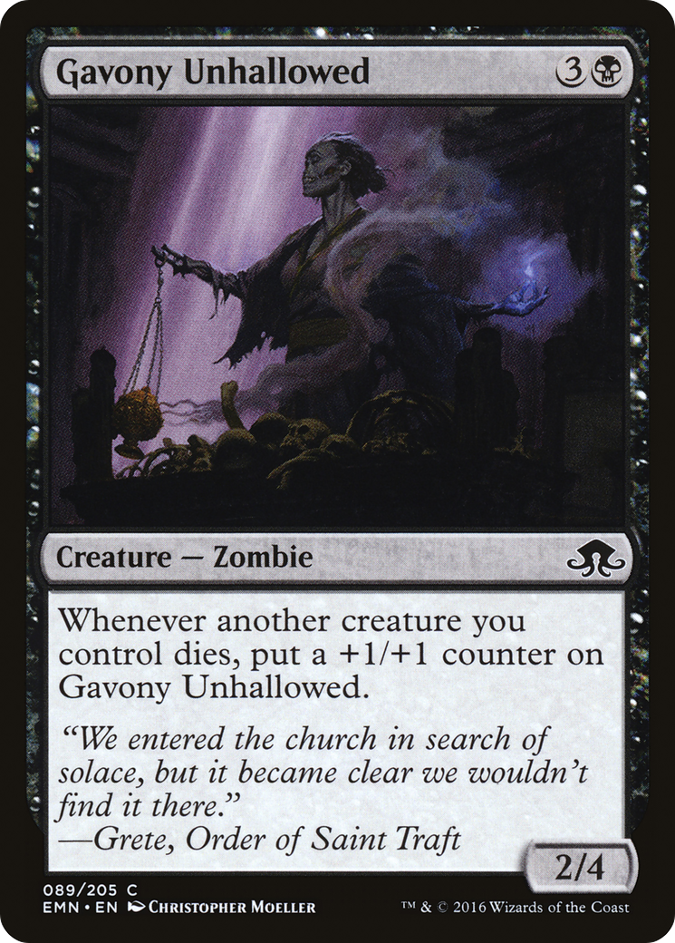 Gavony Unhallowed - Foil