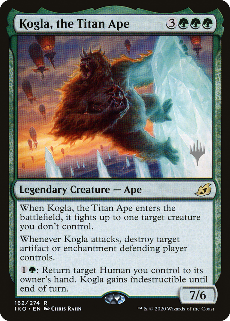 Kogla, the Titan Ape (162) (Promo Pack) - Foil