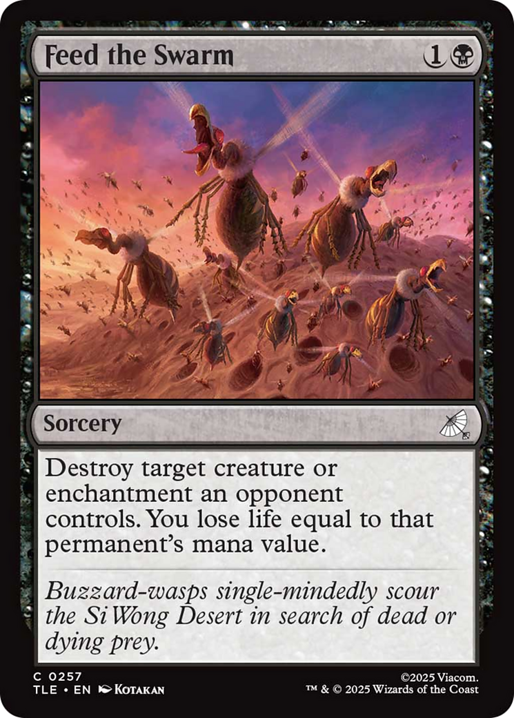Feed the Swarm - Foil tle
