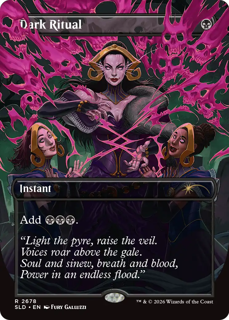 Dark Ritual (2678) (Borderless) (SLD)