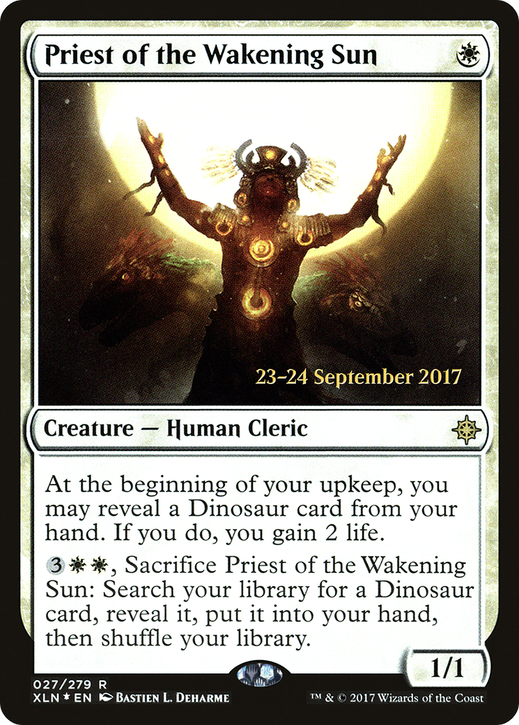 Priest of the Wakening Sun (027) (Prerelease) - Foil