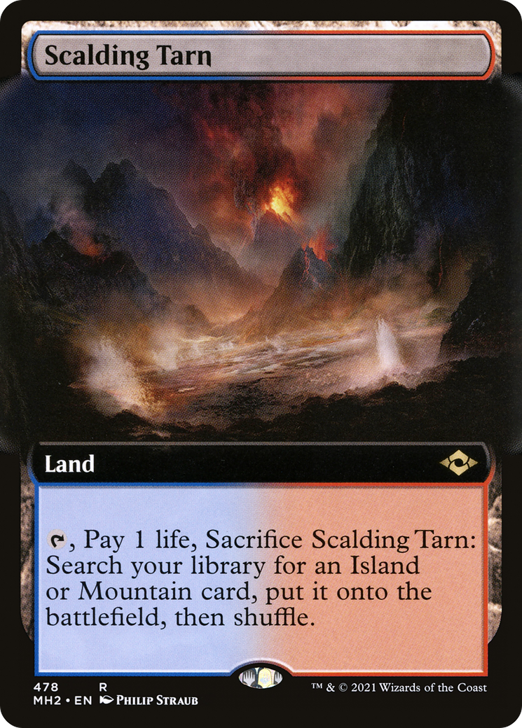 Scalding Tarn (478) (Extended Art)