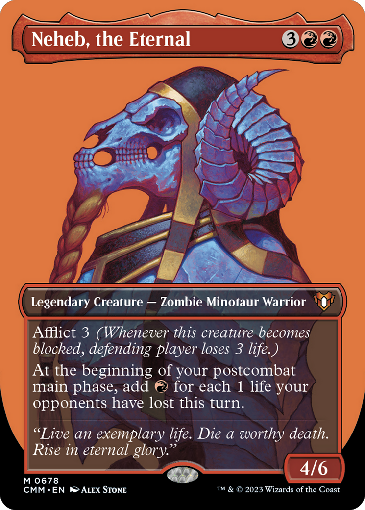 Neheb, the Eternal (0678) (Borderless) - Foil