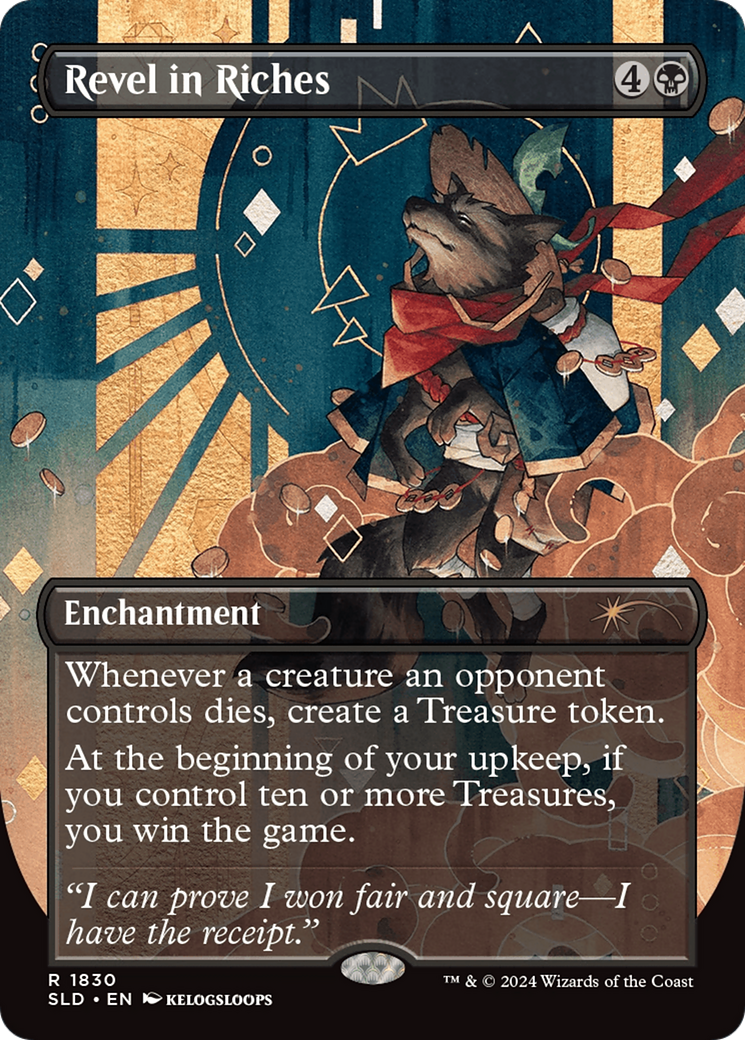 Revel in Riches (1830) (Borderless) - Foil