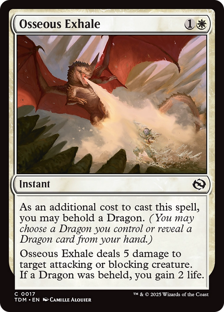 Osseous Exhale - Foil
