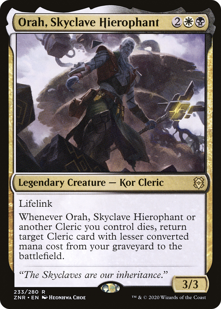 Orah, Skyclave Hierophant - Foil