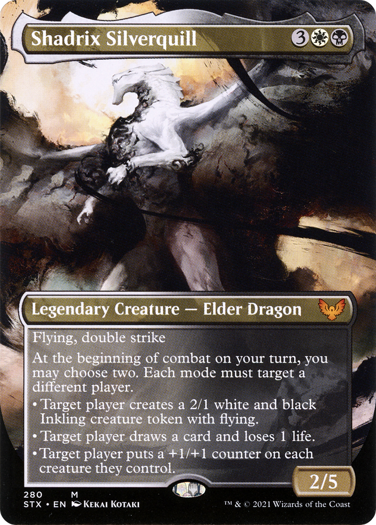Shadrix Silverquill (280) (Borderless) - Foil