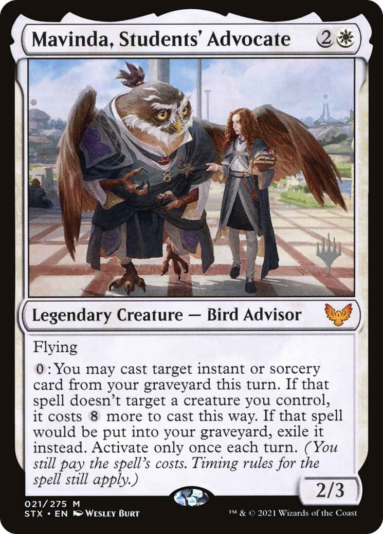Mavinda, Students' Advocate (021) (Promo Pack)