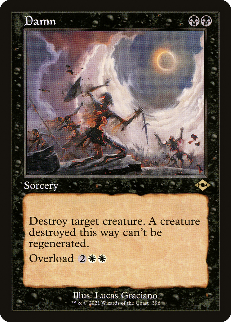 Damn (396) (Retro Frame) - Foil