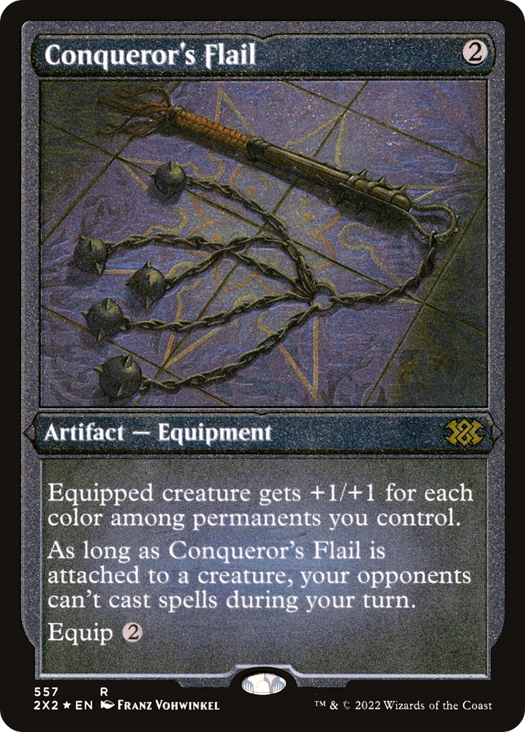 Conqueror's Flail - Foil Etched