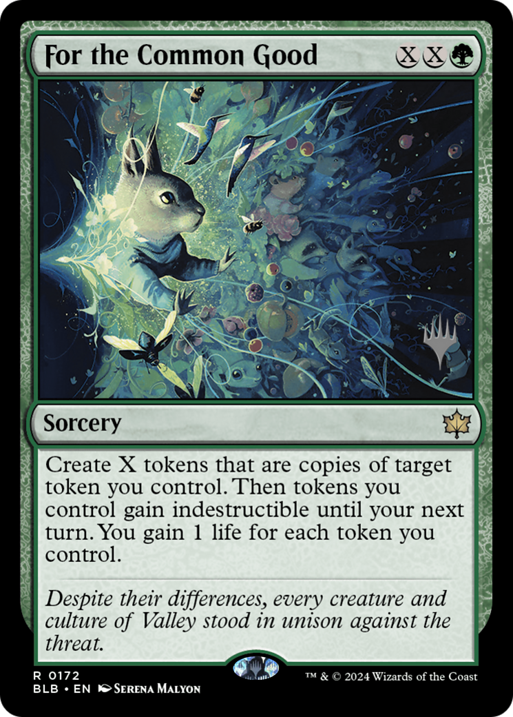 For the Common Good (0172) (Promo Pack)