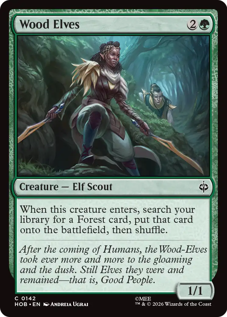 Wood Elves (0142) (HOB) - Foil