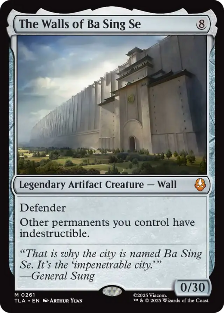 The Walls of Ba Sing Se - Foil tla