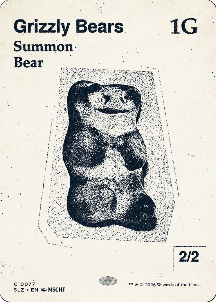 Grizzly Bears (0077) (Showcase) (SLZ)