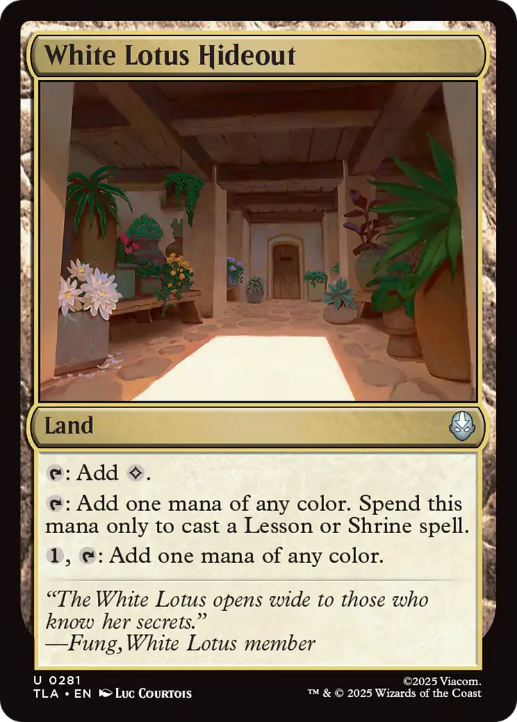 White Lotus Hideout - Foil tla