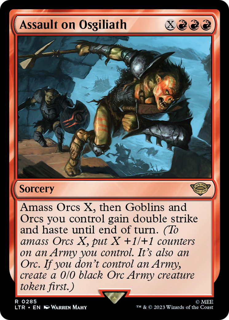 Assault on Osgiliath - Foil