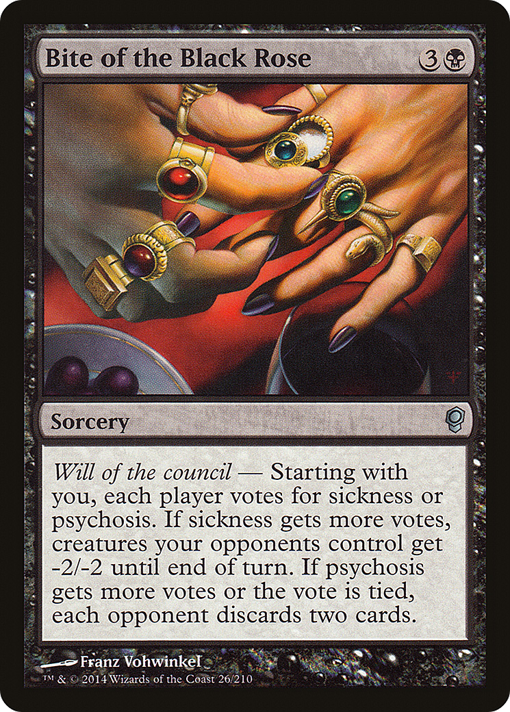 Bite of the Black Rose - Foil