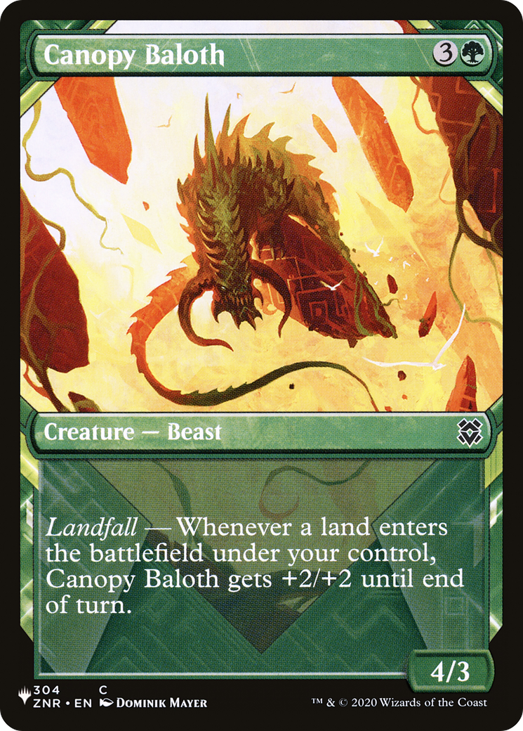 Canopy Baloth (304) (Showcase)