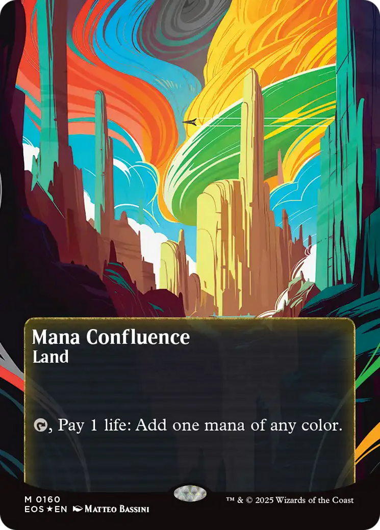 Mana Confluence (0160) (Borderless) - Galaxy Foil