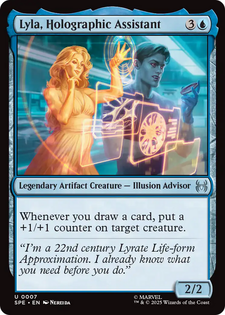 Lyla, Holographic Assistant