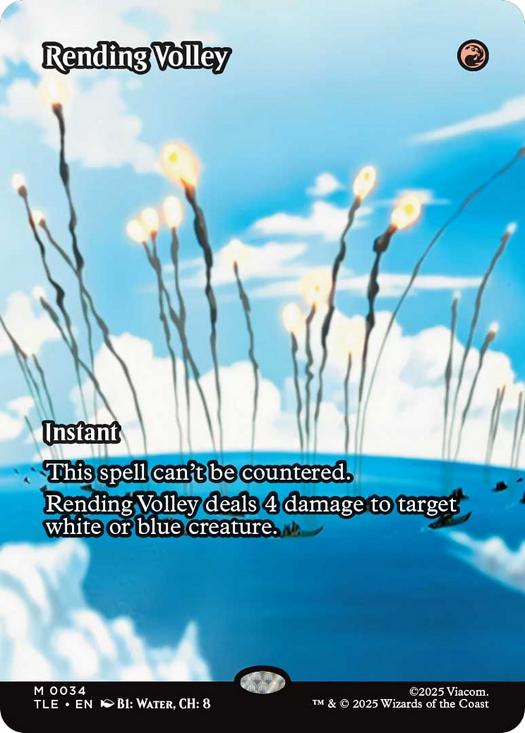 Rending Volley (0034) (Borderless) tle