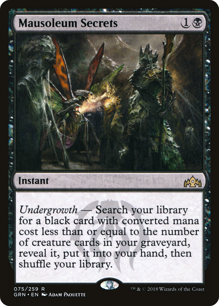 Mausoleum Secrets - Foil