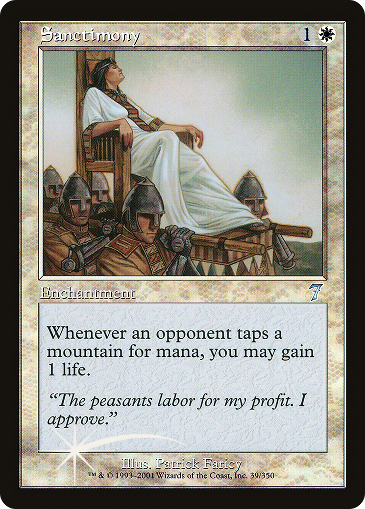 Sanctimony - Foil