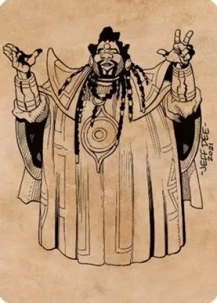 Alaundo the Seer (61/81) Art Card