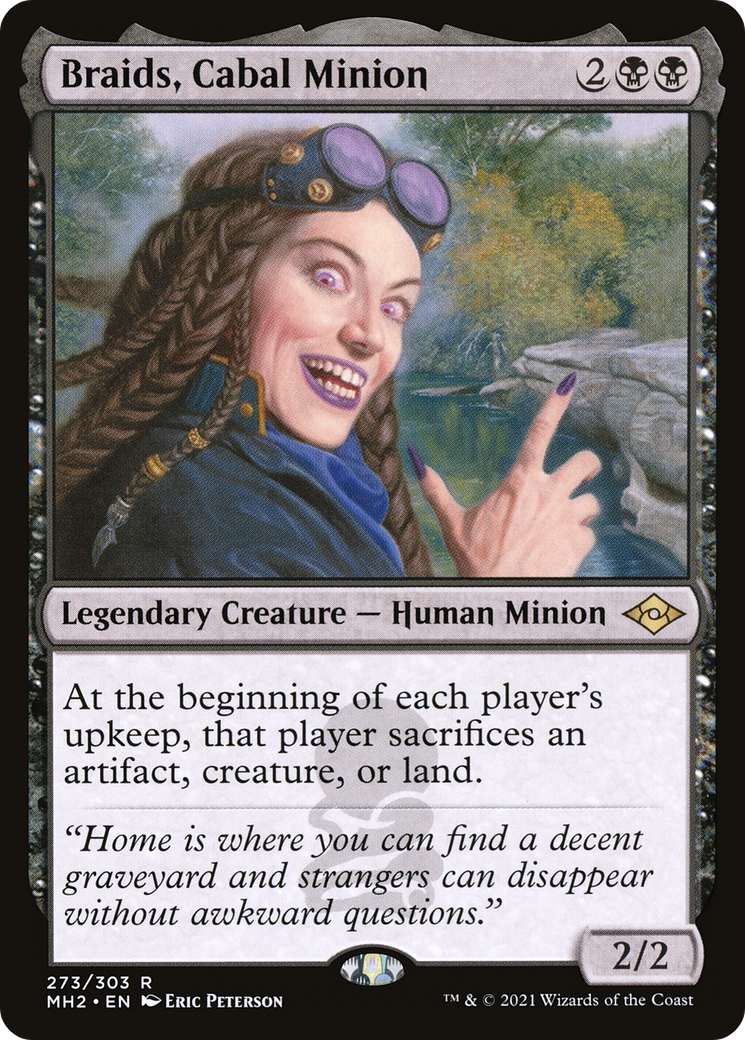 Braids, Cabal Minion - Foil Etched