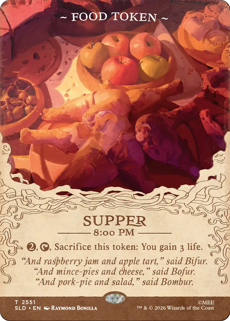 Food Token (2551) (Showcase) (SLD)