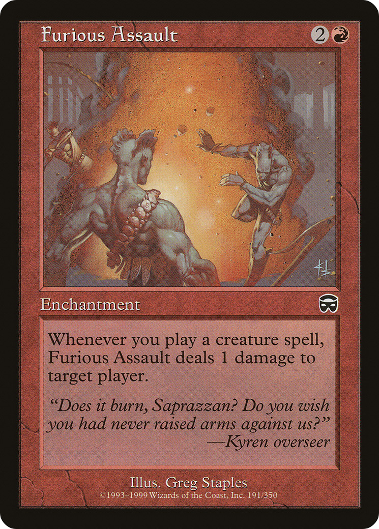 Furious Assault - Foil