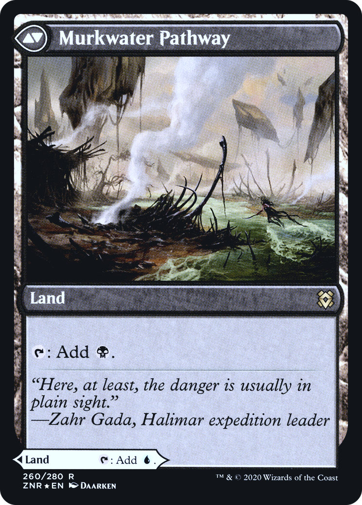 Clearwater Pathway // Murkwater Pathway (260) (Prerelease) (PZNR) - Foil