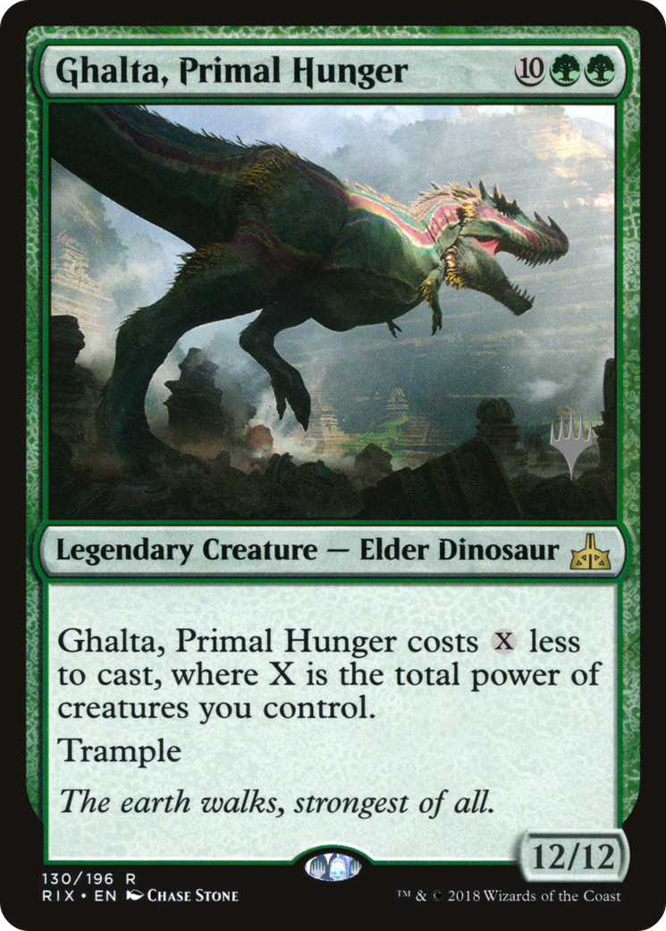 Ghalta, Primal Hunger (130) (Promo Pack) - Foil