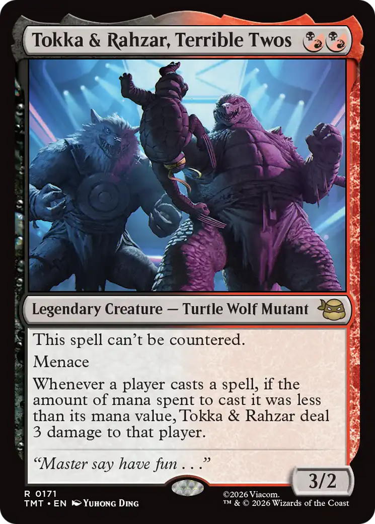 Tokka & Rahzar, Terrible Twos (TMT) - Foil