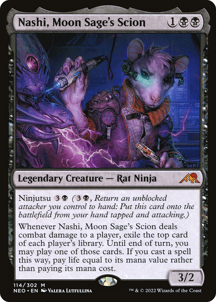 Nashi, Moon Sage's Scion - Foil