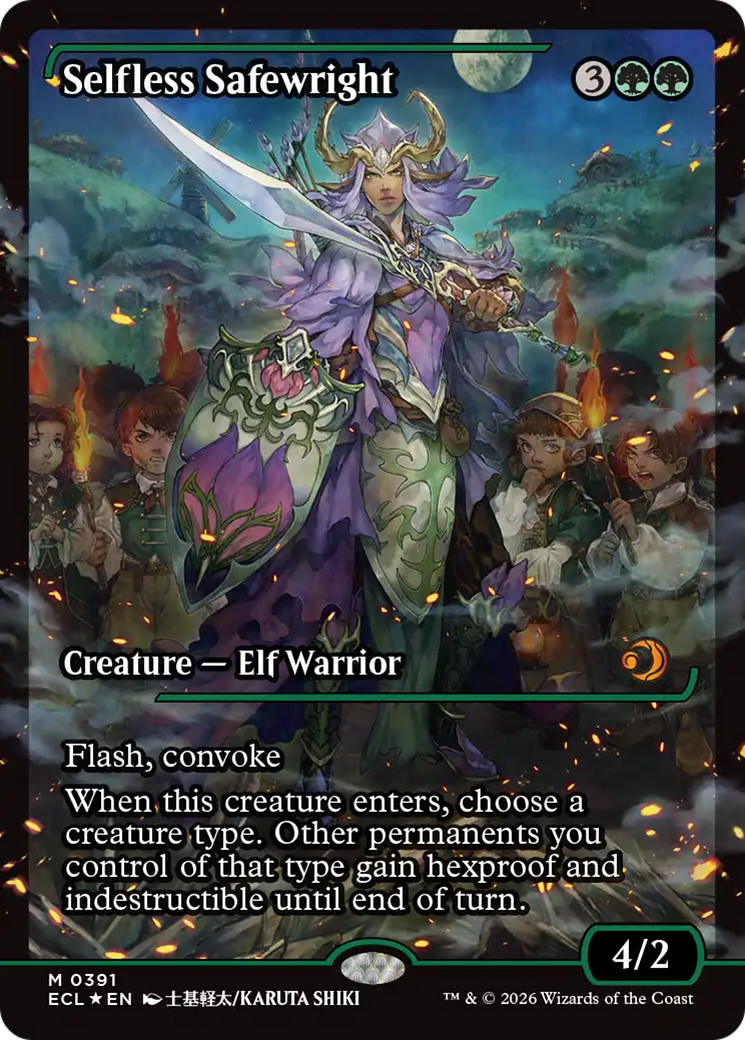 Selfless Safewright (0391) (Showcase) (ECL) - Foil
