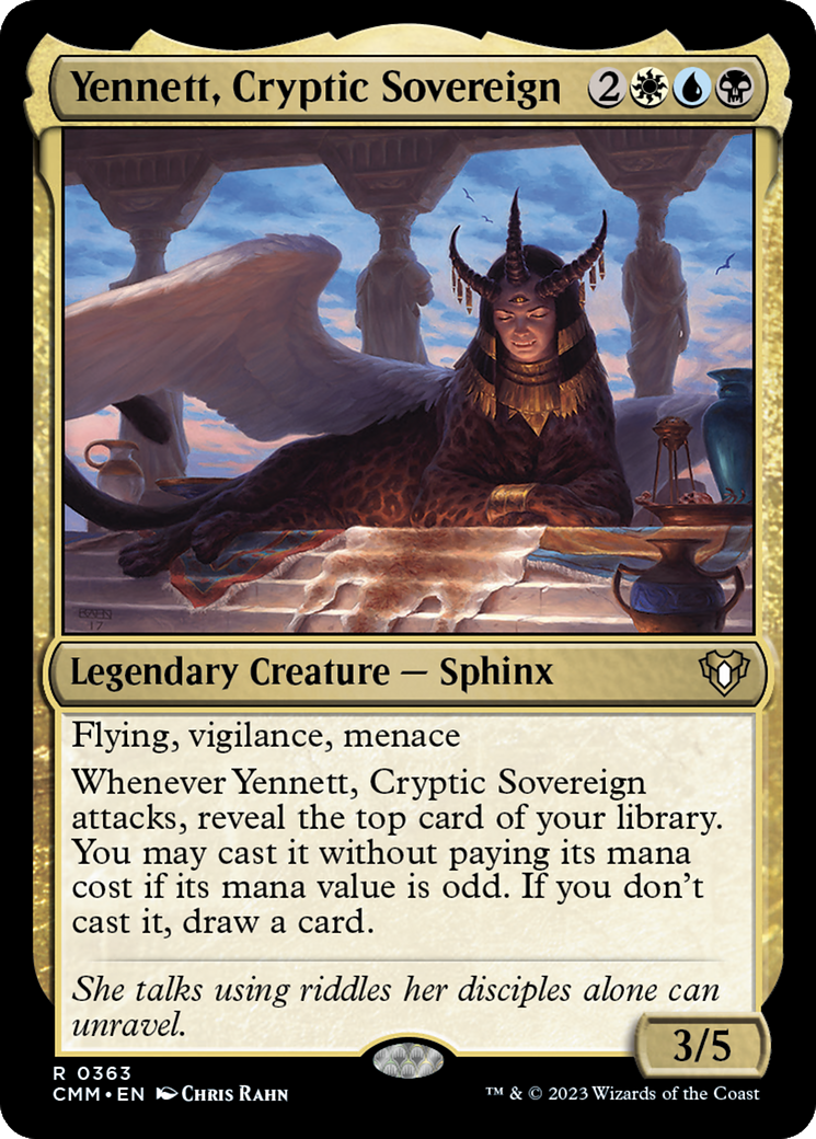 Yennett, Cryptic Sovereign - Foil