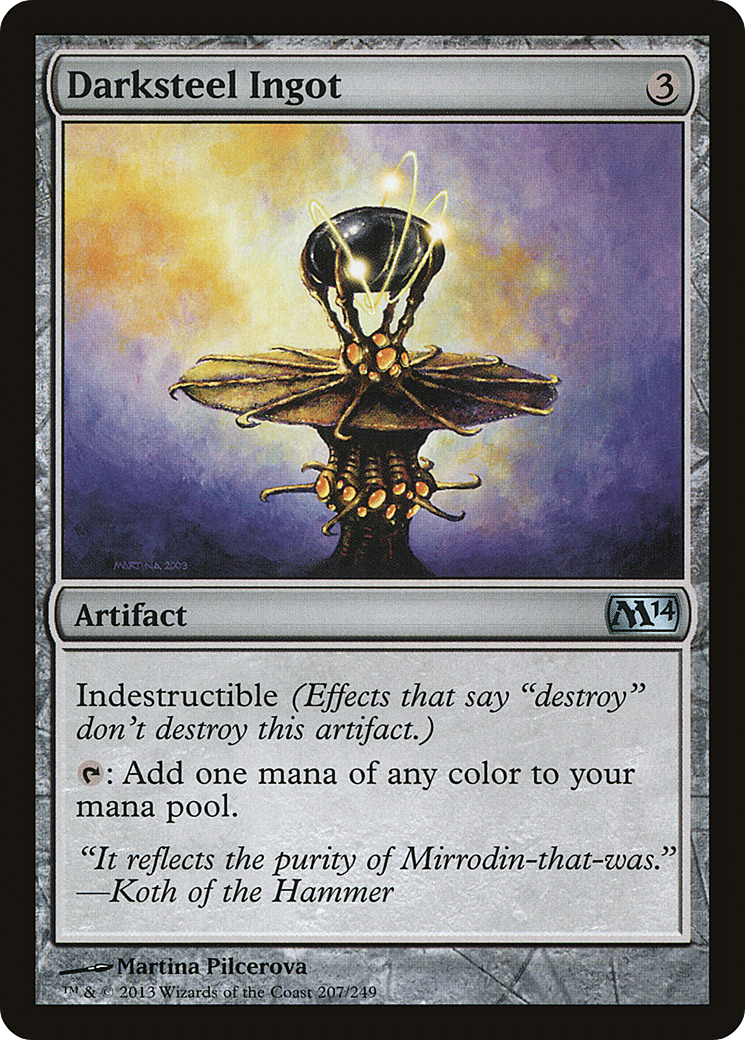 Darksteel Ingot - Foil