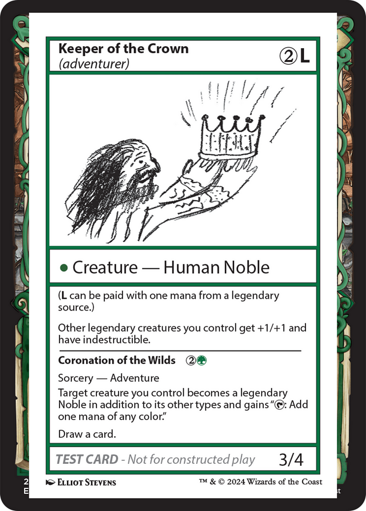 Keeper of the Crown // Coronation of the Wilds