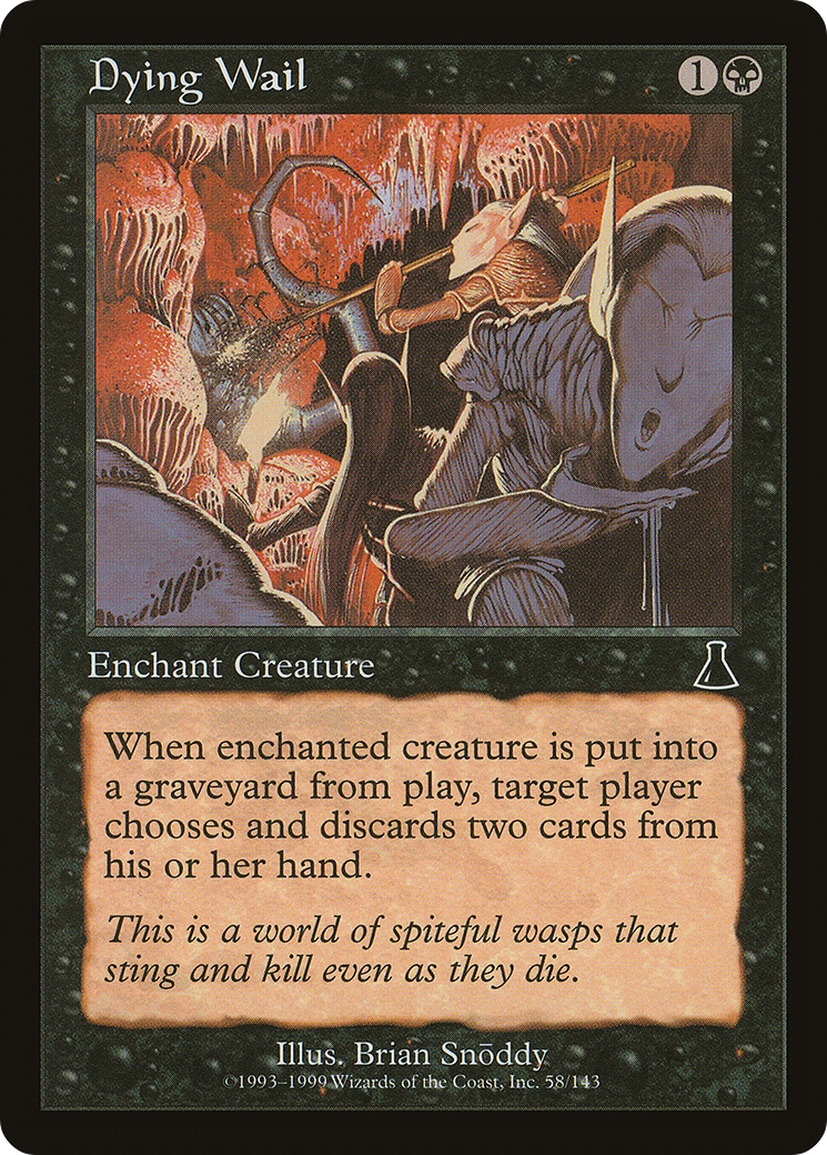 Dying Wail - Foil