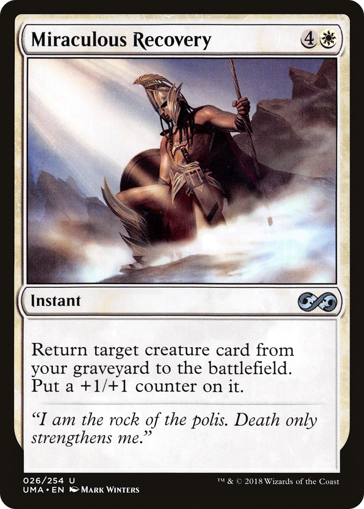 Miraculous Recovery - Foil