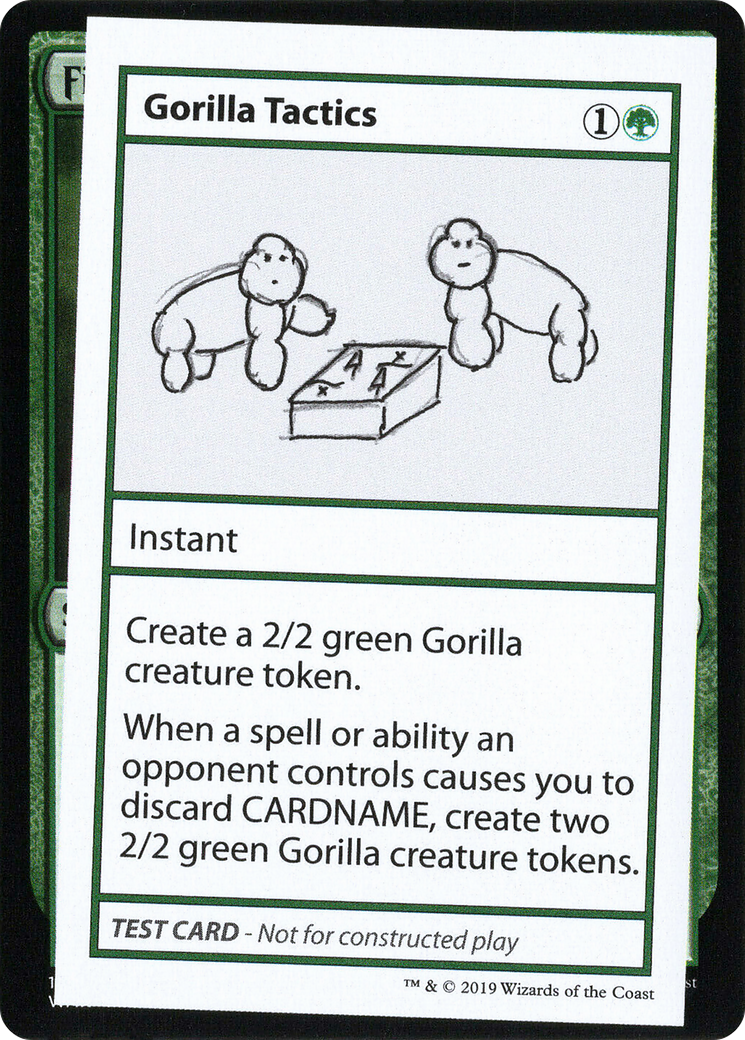 Gorilla Tactics (No PW Symbol)