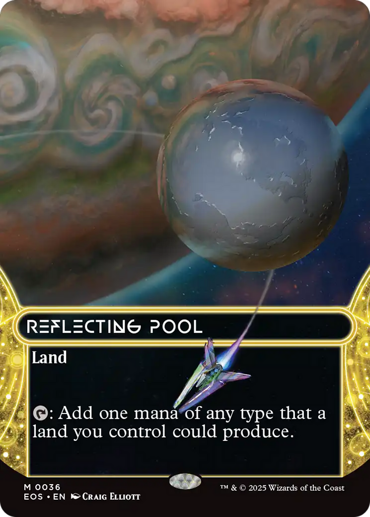 Reflecting Pool (0036) (Borderless) - Foil