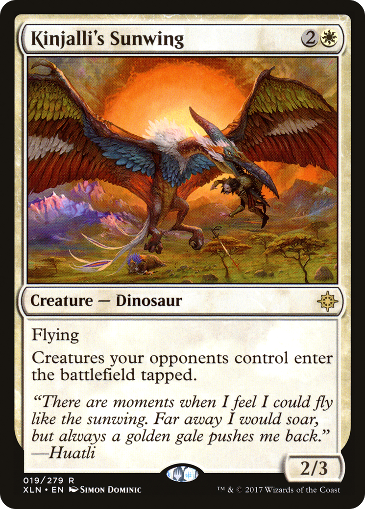 Kinjalli's Sunwing - Foil