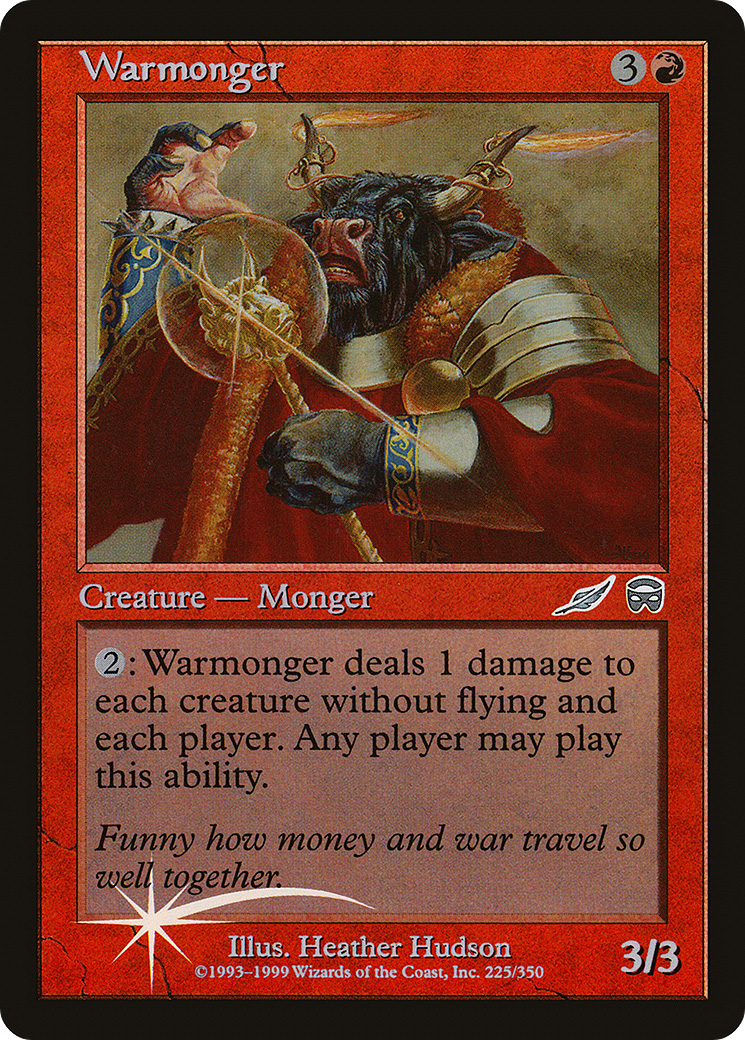Warmonger - Player's Guide Foil